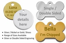 Personalised Round / Bone