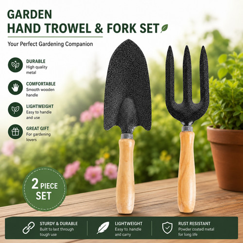Heavy duty garden trowel - heavy,