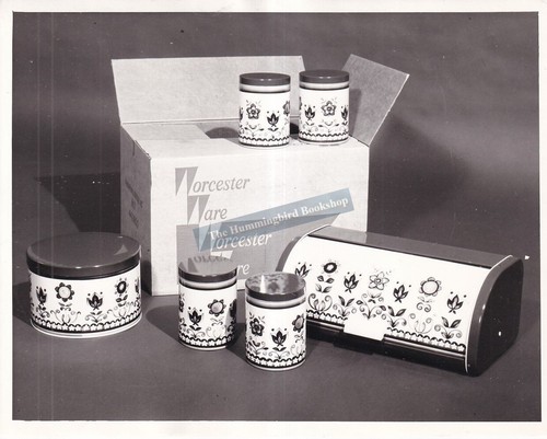 Worcester ware new tin range - tin,