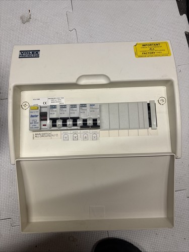 Volex fuse board consumer - fuse,