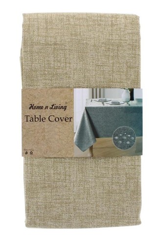 Linen look tablecloth kitchen - tablecloth,