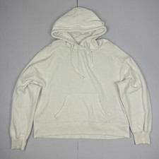 Hollister Hoodie Large White