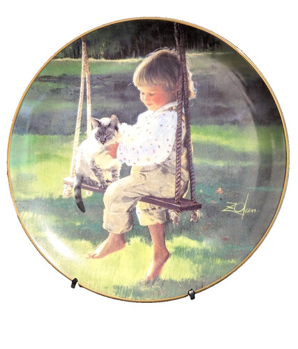 Border fine arts plate - border,