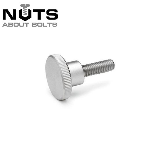 M8 knurled thumb - m4, m5