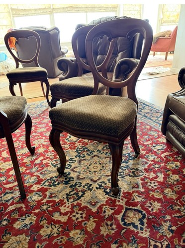 Mahogany victorian balloon - victorian,