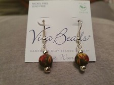 New Tapestry Clay Viva Beads Earrings Stocking Fillers Xmas Gift Ideas