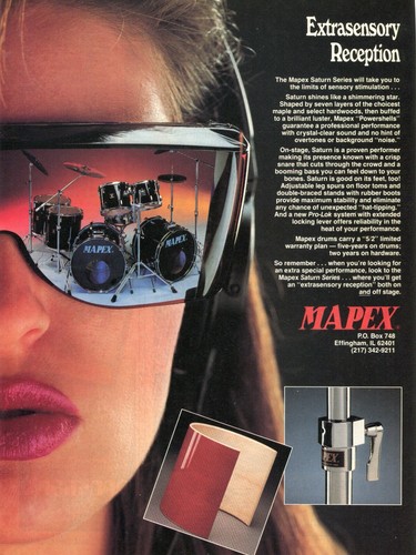 1989 print mapex saturn - 1989,