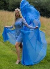 Sherri hill Hi low dress 8