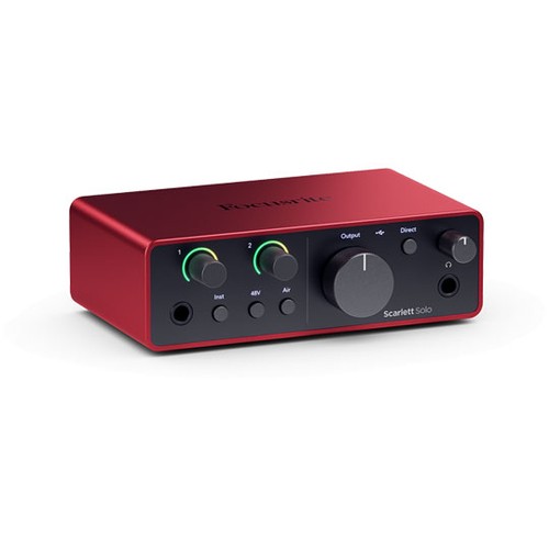 Focusrite scarlett solo 4th - focusrite,