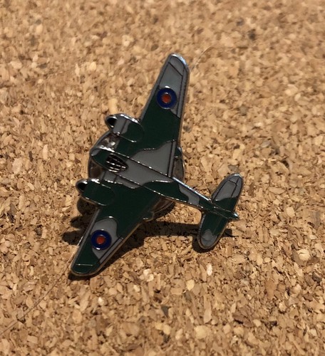 Raf wwii fighter plane - wwii, enamel