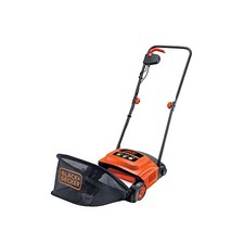 BLACK+DECKER Lawn Raker, 600W, Adjustable Height Scarifier with Large Capacity