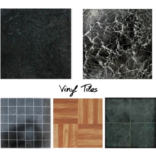 Vinyl self adhesive tiles - adhesive,