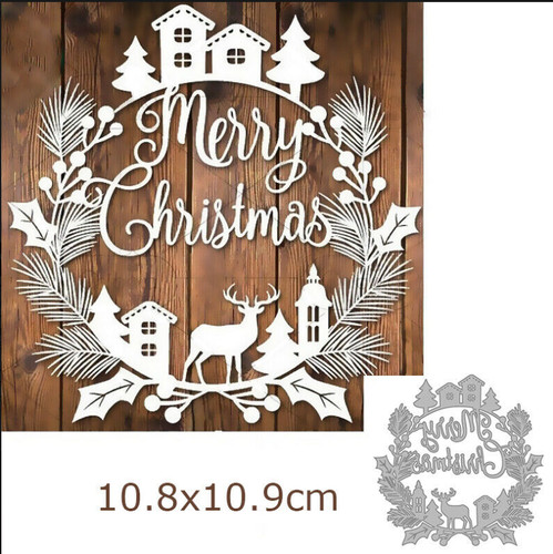 Christmas leaf ring metal - ring,