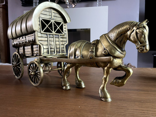 Vintage heavy brass gypsy - vintage,