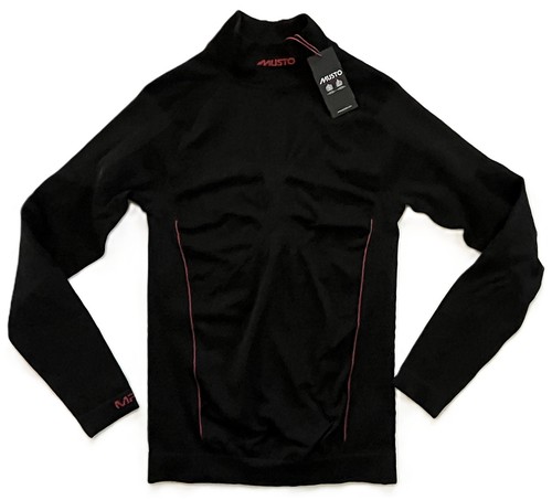 Musto black mock fitted - fitted, mpx