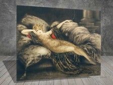 Louis Icart Meditation CANVAS