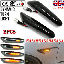 Canbus LED Side Indicator Marker Repeater Light Lamps Smoke Lens For BMW E81 E90