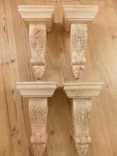 Large wood corbels bracket - 4,