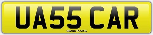 Ua55 car funny registration - car, u