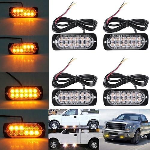12v 24v 12led amber - 12led,