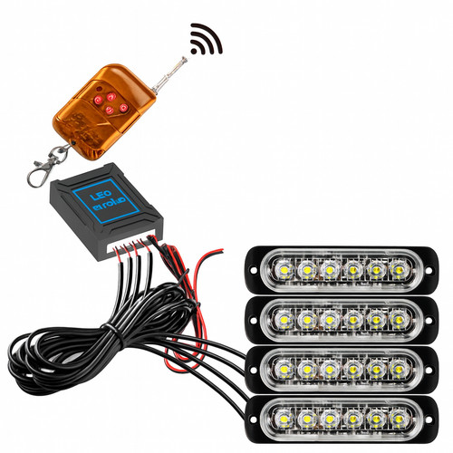 Strobe led lights flashing - x,