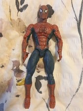 Spider-Man 2002 Marvel Toy Biz Super Poseable Spider-Man Figure