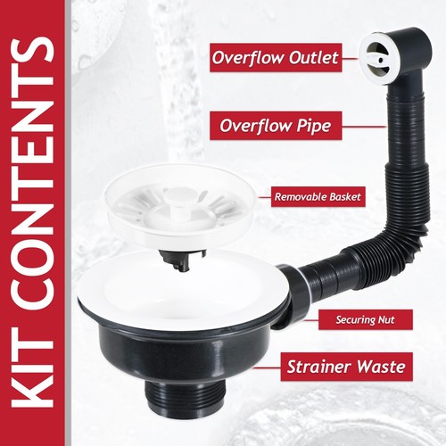 Sink waste basket strainer - sink,
