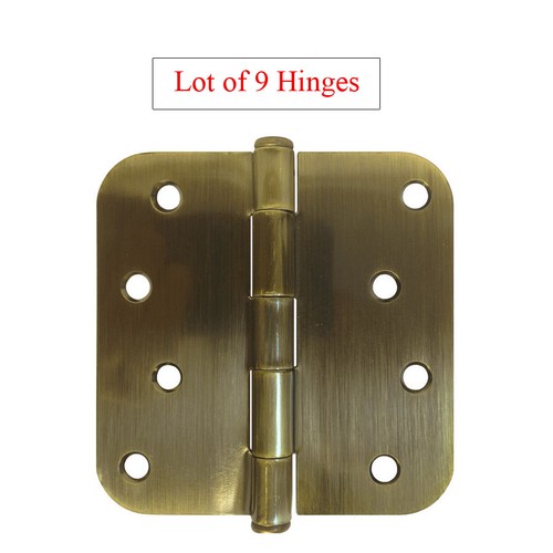 Antique brass 4 w - 4"x, 4"