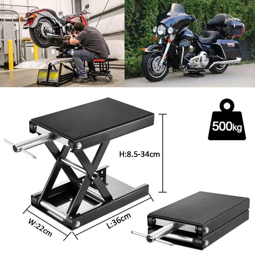 Black 500kg motorbike - black,