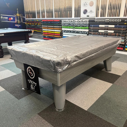 Silver lightweight pool table - lightweight,