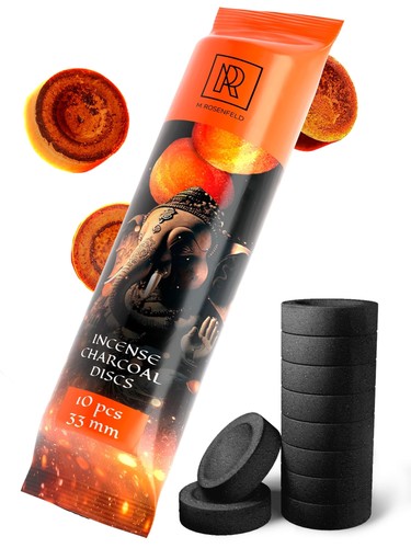 Charcoal discs burn incense - discs,