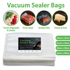 100x Food Vacuum Sealer Bags