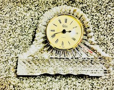 Crystal Galway Clock