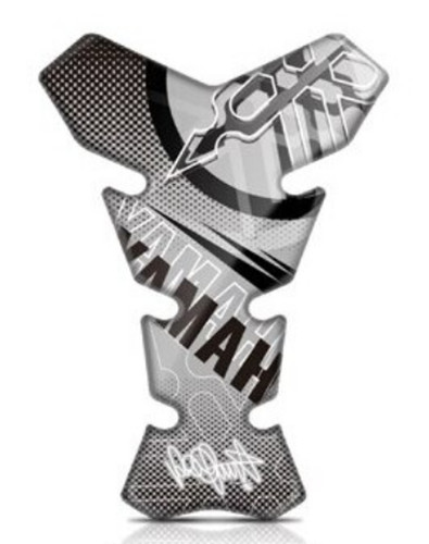 Yamaha fuel tank pad paint - tank,