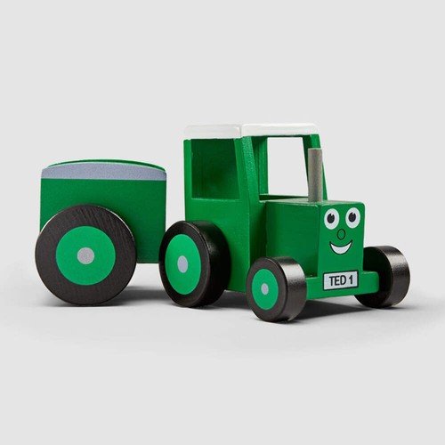 Tractor ted toy trailer - tractor, &