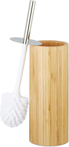 Bamboo brush holder and - bamboo, wc