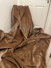 Vintage amber Velvet Curtains
