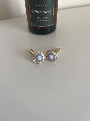Wedgwood jasper cufflinks - , new