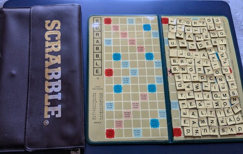 Vintage scrabble travel - vintage,