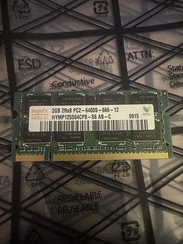 2gb laptop ram hymp125s64cp8 - 2gb,
