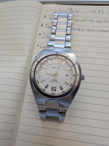 Pulsar men quartz watch - quartz,