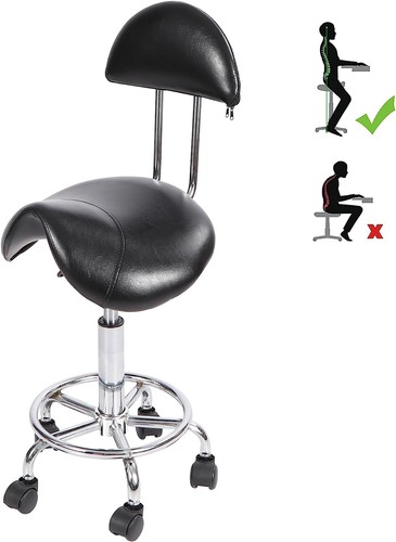 Redcamp rolling saddle stool - redcamp,