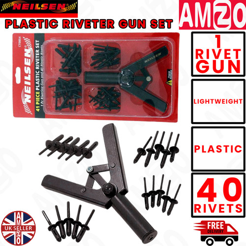 Neilsen plastic rivet - plastic,