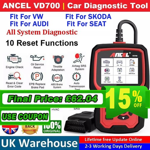 Ancel vd700 for vag obd2 - ancel,