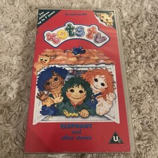 TOTS TV Elephant And Other Stories - VHS Video 1993 - Children's TV - TESTED