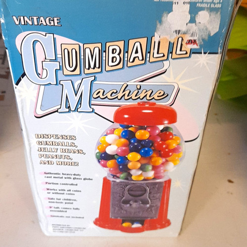 Vintage style boxed gumball - vintage,