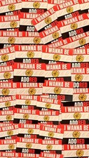 27x Man United Casual Stickers