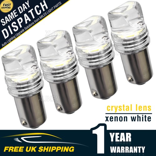 Ba9s led bulbs bayonet cap - 4x,