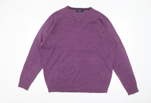 James pringle men purple - james,