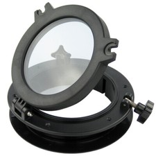 8" SEAFLO Porthole Marine Boat Portlight Hatch Yacht RV Port Light Window Black